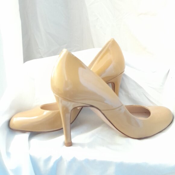 LK Bennett London Tan Leather Heels - Picture 2 of 8